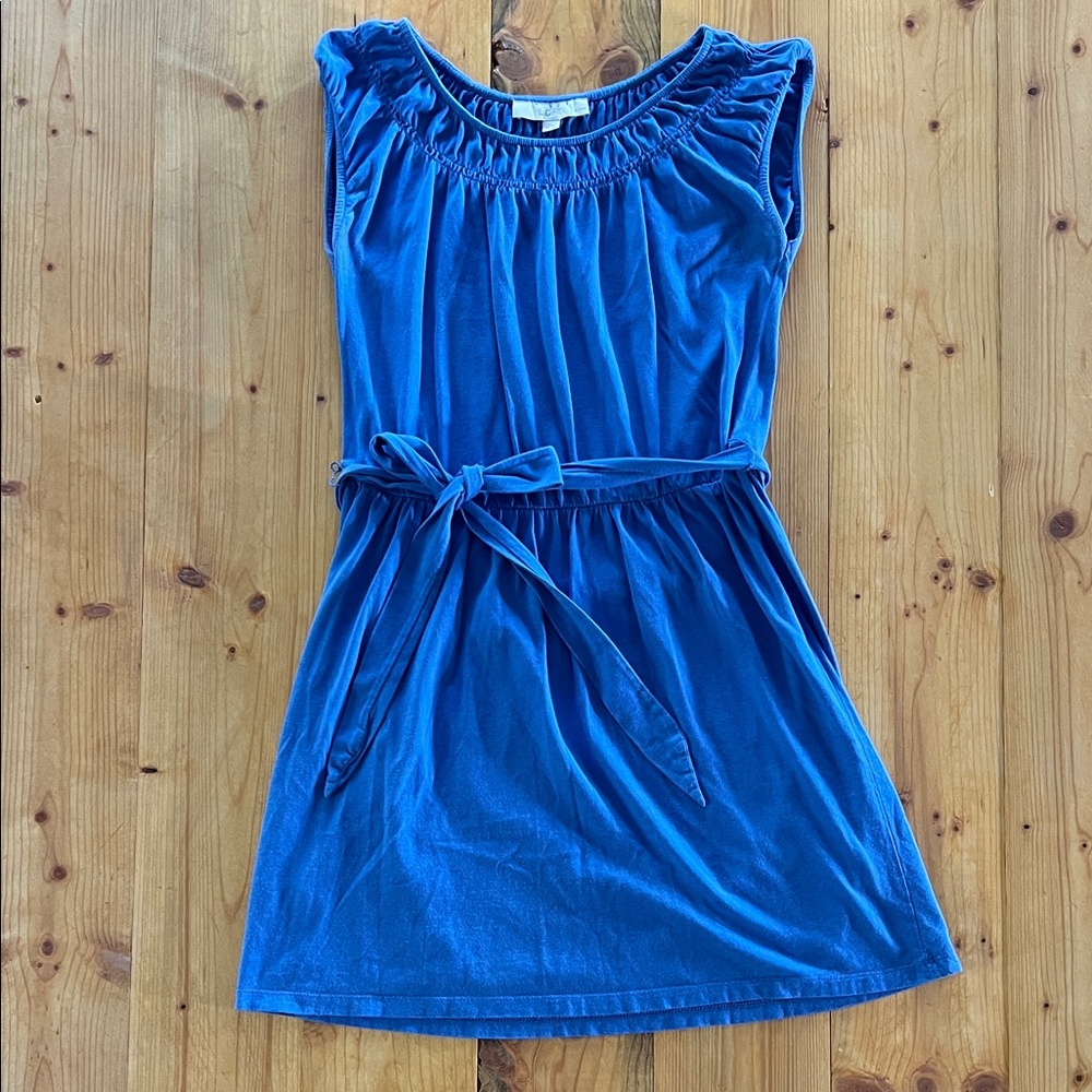 LOFT Royal Blue Kids Dress with Belt